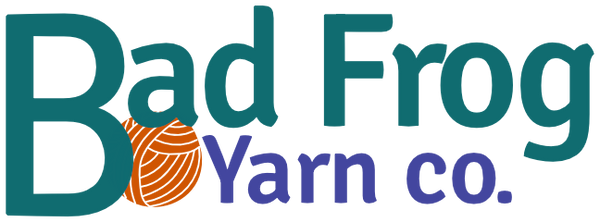 Bad Frog Yarn Co logo